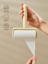 Roller brush bristle remover, widened roller, tear-off paper replaceable core, clothes, bed sheets, cat hair remover, carpet scraping Application Scenario